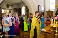 12 июня 2015 года. Выпускники щучинских школ приняли участие в благодарственном молебне в храме Архангела Михаила 12 июня 2015 года. Выпускники щучинских школ приняли участие в благодарственном молебне в храме Архангела Михаила