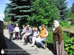 17 июня 2015 года. Воспитанники детского лагеря прихода Рождества Христова посетили храмы города Гродно 17 июня 2015 года. Воспитанники детского лагеря прихода Рождества Христова посетили храмы города Гродно