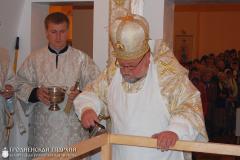 28 июня 2015 года. Архиепископ Артемий освятил храм в агрогородке Обухово 28 июня 2015 года. Архиепископ Артемий освятил храм в агрогородке Обухово