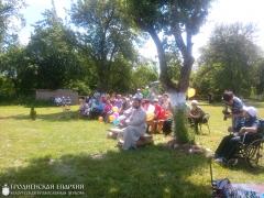 28 июня 2015 года. Священник принял участие в праздновании дня молодежи в городе Волковыске 28 июня 2015 года. Священник принял участие в праздновании дня молодежи в городе Волковыске