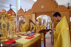 5 июля 2015 года. Архиепископ Артемий совершил литургию в домовой церкви Архиерейского Подворья 5 июля 2015 года. Архиепископ Артемий совершил литургию в домовой церкви Архиерейского Подворья