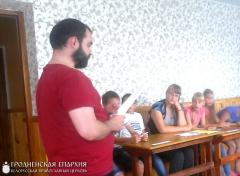 2 августа 2015 года. В поселке Россь завершилась вторая смена лагеря для воспитанников воскресных школ 2 августа 2015 года. В поселке Россь завершилась вторая смена лагеря для воспитанников воскресных школ