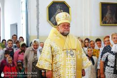 19 августа 2015 года. Архиепископ Артемий совершил литургию в храме в честь Преображения Господня деревни Деречин 19 августа 2015 года. Архиепископ Артемий совершил литургию в храме в честь Преображения Господня деревни Деречин