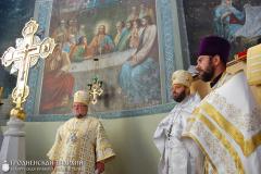 19 августа 2015 года. Архиепископ Артемий совершил литургию в храме в честь Преображения Господня деревни Деречин 19 августа 2015 года. Архиепископ Артемий совершил литургию в храме в честь Преображения Господня деревни Деречин