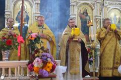 3 октября 2015 года. Православные верующие отметили юбилей Спасо-Преображенской церкви