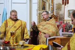 3 октября 2015 года. Православные верующие отметили юбилей Спасо-Преображенской церкви