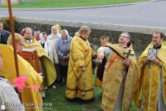 3 октября 2015 года. Православные верующие отметили юбилей Спасо-Преображенской церкви