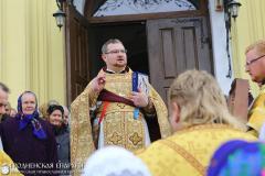 3 октября 2015 года. Православные верующие отметили юбилей Спасо-Преображенской церкви