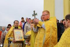 3 октября 2015 года. Православные верующие отметили юбилей Спасо-Преображенской церкви