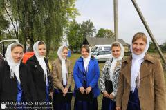 3 октября 2015 года. Православные верующие отметили юбилей Спасо-Преображенской церкви