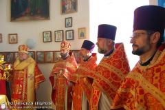 3 октября 2015 года. Архиепископ Артемий совершил литургию в храме святой мученицы Параскевы деревни Сидельники