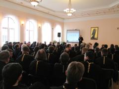 Встреча духовенства Гродненской епархии с о. Александром Борисовым и о. Иоанном (Jovanni) Гуайта. 