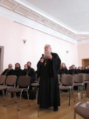 Встреча духовенства Гродненской епархии с о. Александром Борисовым и о. Иоанном (Jovanni) Гуайта. 