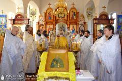 9 октября 2015 года. Соборное богослужение Щучинского благочиния в Демброво