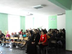 13 октября 2015 года. Праздничный концерт в СШ №2 города Скиделя