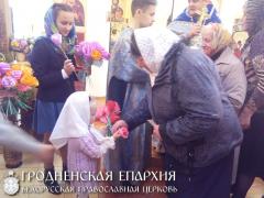 14 октября 2015 года. Праздник Покрова Пресвятой Богородицы на приходе святых равноапостольных Мефодия и Кирилла города Волковыска