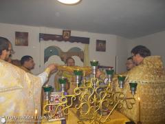 20 октября 2015 года. Соборное богослужение в исправительной колонии №11 города Волковыска