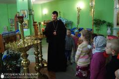 Дети из дошкольного центра развития ребенка посетили Благовещенский приход Волковыска