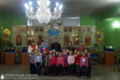 Дети из дошкольного центра развития ребенка посетили Благовещенский приход Волковыска