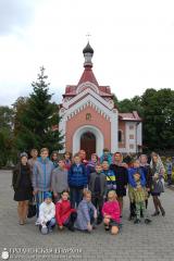 27 сентября 2015 года. Начались занятия в детской иконописной студии « Покров»