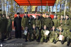 Завершились соревнования «Юный воин 2015»