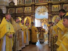 9 октября 2015 года. В кафедральном соборе города Гродно состоялось соборное богослужение членов Священного Синода Белорусской Православной Церкви