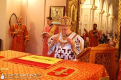 2 ноября 2015 года. Архиепископ Артемий совершил Божественную литургию в кафедральном соборе города Гродно