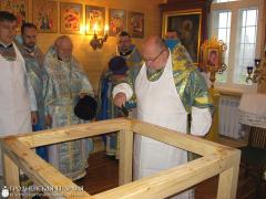 4 ноября 2015 года. Архиепископ Артемий посетил приход в честь Казанской иконы Божией Матери деревни Поречье