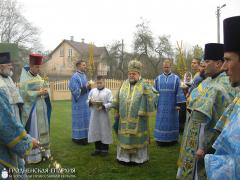 4 ноября 2015 года. Архиепископ Артемий посетил приход в честь Казанской иконы Божией Матери деревни Поречье