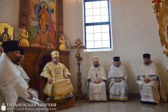 7 ноября 2015 года. Архиепископ Артемий совершил литургию в храме в честь Собора Всех Белорусских Святых города Гродно