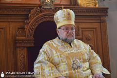 7 ноября 2015 года. Архиепископ Артемий совершил литургию в храме в честь Собора Всех Белорусских Святых города Гродно