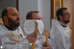 7 ноября 2015 года. Архиепископ Артемий совершил литургию в храме в честь Собора Всех Белорусских Святых города Гродно