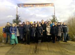 Слушатели первого года катехизаторских курсов при Свято-Покровском соборе совершили первое совместное паломничество в Лавришевс