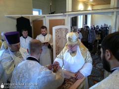 15 ноября 2015 года. Архиепископ Артемий совершил чин освящения храма в городском поселке Радунь