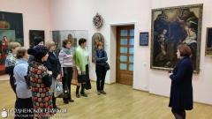 15 ноября 2015 года. Члены просветительского клуба "Общение" посетили выставку «В начале было Слово»