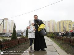 18 ноября 2015 года. Архиепископ Артемий совершил литургию в часовне в честь Святителя Тихона города Гродно