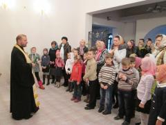 Первая исповедь учеников воскресной школы при Свято-Покровском соборе