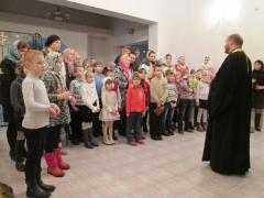 Первая исповедь учеников воскресной школы при Свято-Покровском соборе