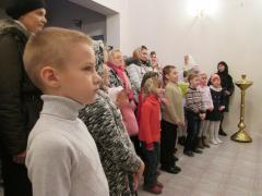 Первая исповедь учеников воскресной школы при Свято-Покровском соборе