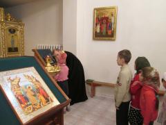 Первая исповедь учеников воскресной школы при Свято-Покровском соборе