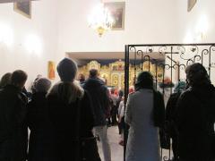 Первая исповедь учеников воскресной школы при Свято-Покровском соборе