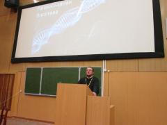 10 ноября 2015 года. Настоятель кафедрального собора провел лекцию в Гродненском медицинском университете на тему "Православная биоэтика"