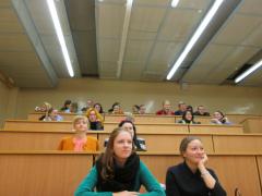 10 ноября 2015 года. Настоятель кафедрального собора провел лекцию в Гродненском медицинском университете на тему "Православная биоэтика"