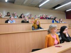 10 ноября 2015 года. Настоятель кафедрального собора провел лекцию в Гродненском медицинском университете на тему "Православная биоэтика"