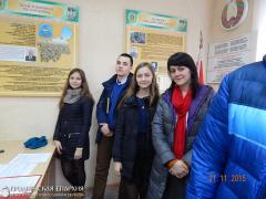 21 ноября 2015 года. Священник и детский хор посетили заставу №9 «Галынка»