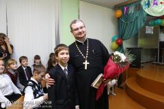 Священник принял участие в мероприятии в гимназии №1 поселка Зельва