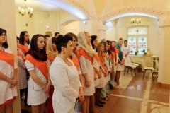 В Гродненской областной больнице состоялось посвящение в профессию молодых специалистов