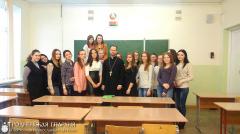 28 октября 2015 года. Представитель миссионерско-катехизаторского отдела провел встречу со студентами Гродненского государственного университета имени Янки Купалы