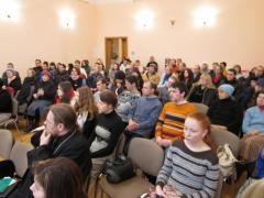 29 лістапада ў актавай залі Свята-Пакроўскага сабора адбылася вечарына “Уладзімір Караткевіч і хрысціянства