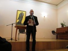 29 лістапада ў актавай залі Свята-Пакроўскага сабора адбылася вечарына “Уладзімір Караткевіч і хрысціянства